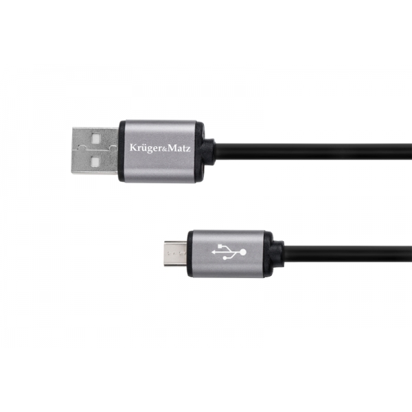 USB kábel - micro USB 1,8m Kruger & Matz Basic