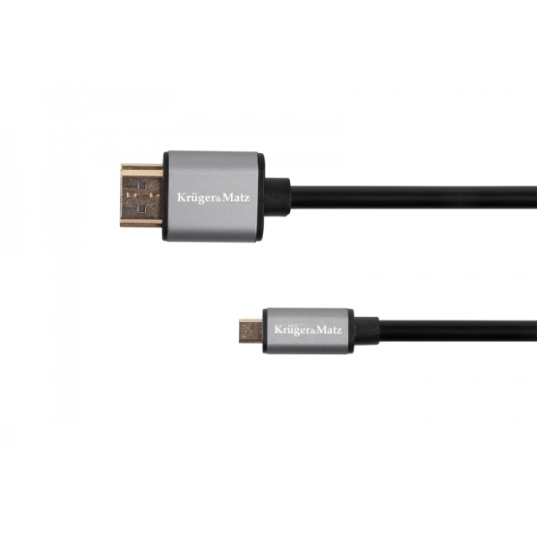 Kábel HDMI - micro HDMI 1,8m Kruger & Matz Basic