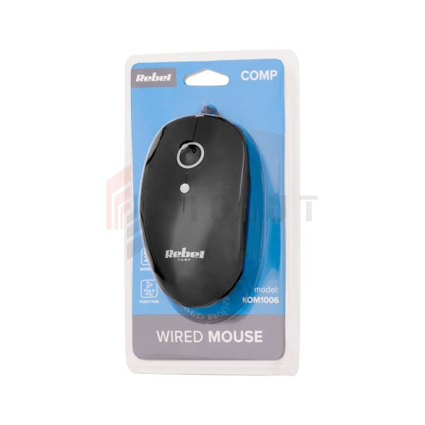 Káblová myš Rebel WDM100