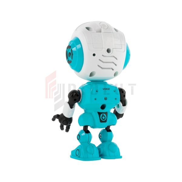 Modrá hračka robota REBEL VOICE