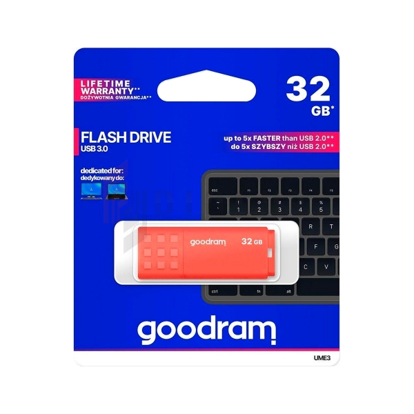 Goodram USB 3.0 Pendrive 32GB Orange
