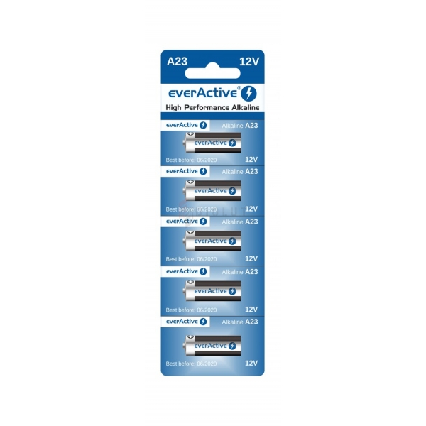 EverActive Alkaline 23A 5BL batéria