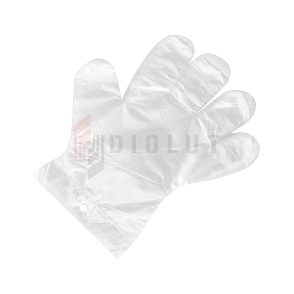 Jednorazové fóliové rukavice (šmykové) 1 sada = 100 ks.