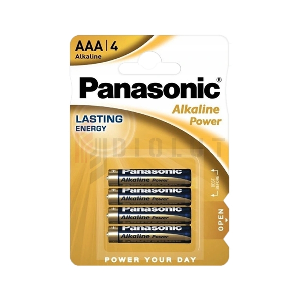 Panasonic BRONZE LR03 alkalická batéria 4 ks / bl.