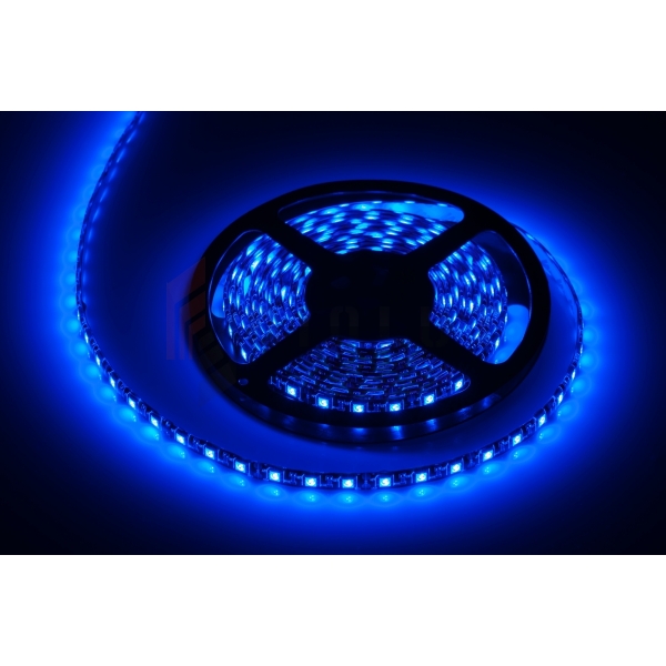LED lano, 5 m, modré, vodeodolné (300x 5050 SMD)
