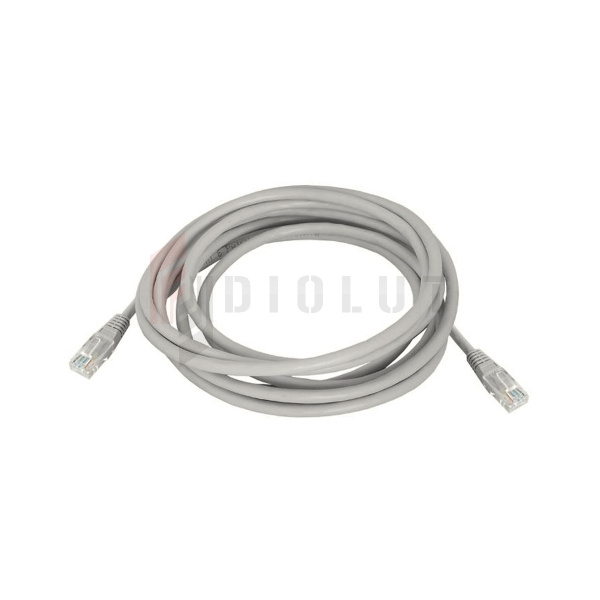 UTP 8c plug-to-plug patch kábel 5m CCA LX