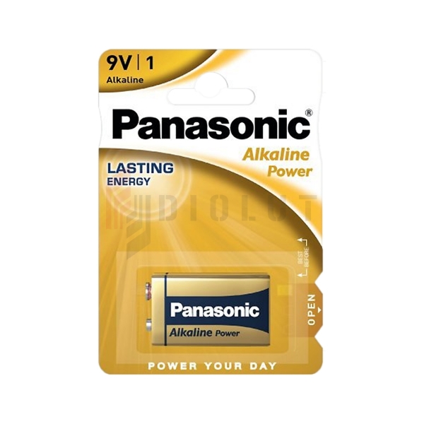Panasonic BRONZE LR9V alkalická batéria 1ks / bl.