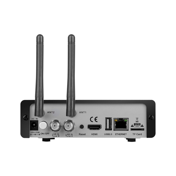 Satelitný tuner Zgemma H9S SE Linux + Android / KODI / NETFLIX / WiFi