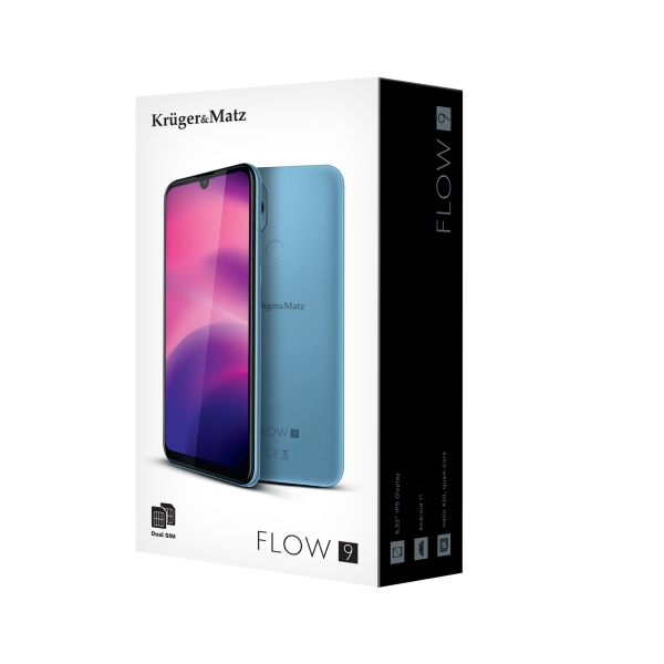 Smartfón Kruger & Matz FLOW 9 Light Blue