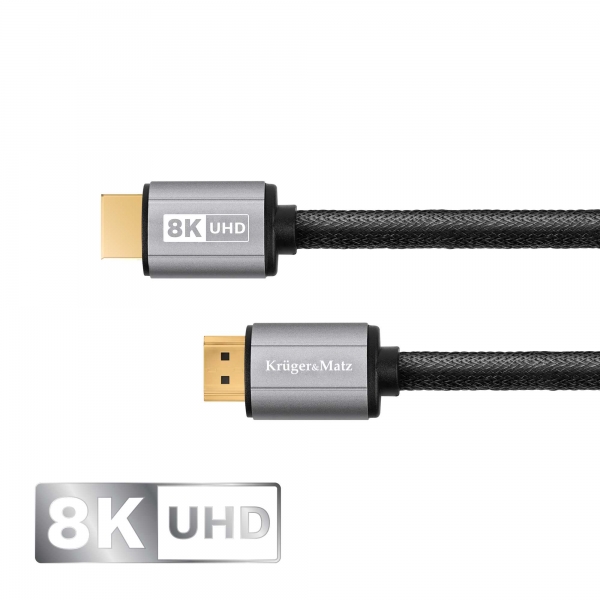 HDMI-HDMI 2.1 kábel 8K 0,9 m Kruger & Matz