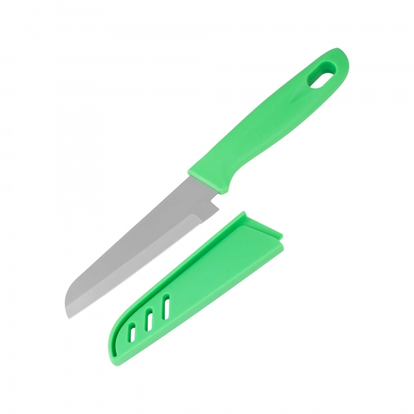 Zelený nôž na ovocie a zeleninu