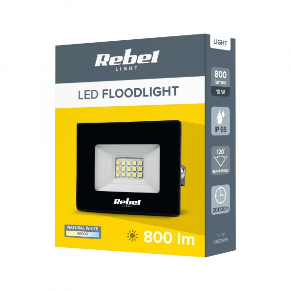 LED reflektor Rebel 10W 4000K (15x2835 SMD)