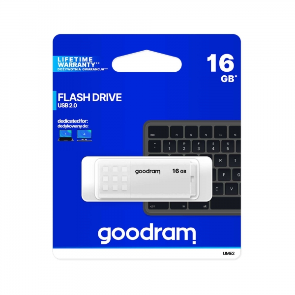 Pevný disk Goodram USB 2.0 16GB biely