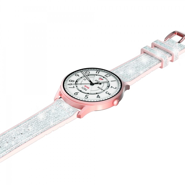 Inteligentné hodinky KIESLECT Lora Pink