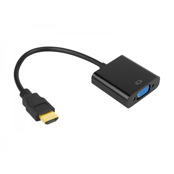 Konvertor adaptéra PS zástrčky z HDMI na VGA, DSUB.