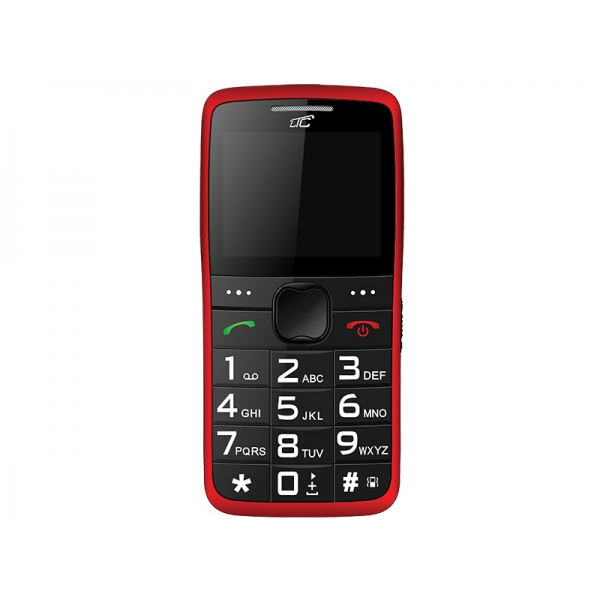 PS LTC Senior telefón MOB20, červený.