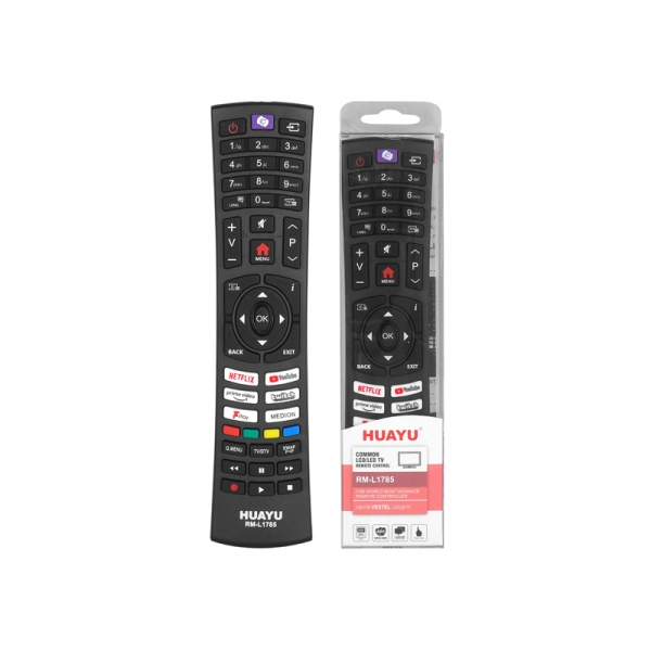 Diaľkové ovládanie pre LCD TV VESTEL RM-L1785 SMART, NETFLIX, YOUTUBE, PRIME VIDEO