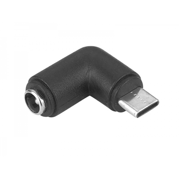 Prechod: USB typu C  - DC 2.1 šikmý
