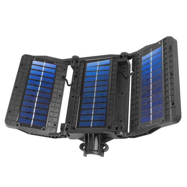 Solárna lampa W785-6 18x25 LED SMD , snímač pohybu a súmraku,diaľkové ovládanie, nastaviteľná