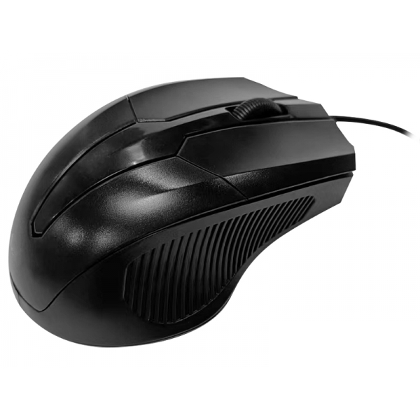 Počítačová myš LTC, drôtová, čierna.