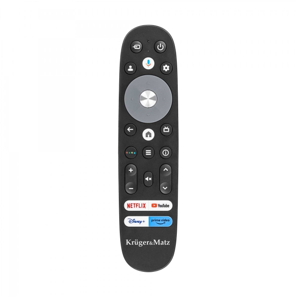 Kruger&Matz 50" UHD Google TV DVB-T2/T/C H.265 HEVC TV