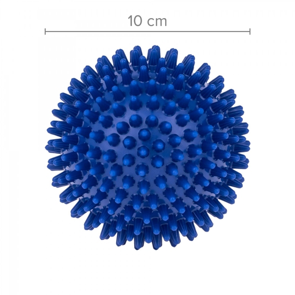 Modrá guľa s masážnymi hrotmi