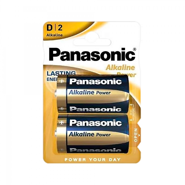 Panasonic BRONZE LR20 alkalická batéria 2ks/bl.