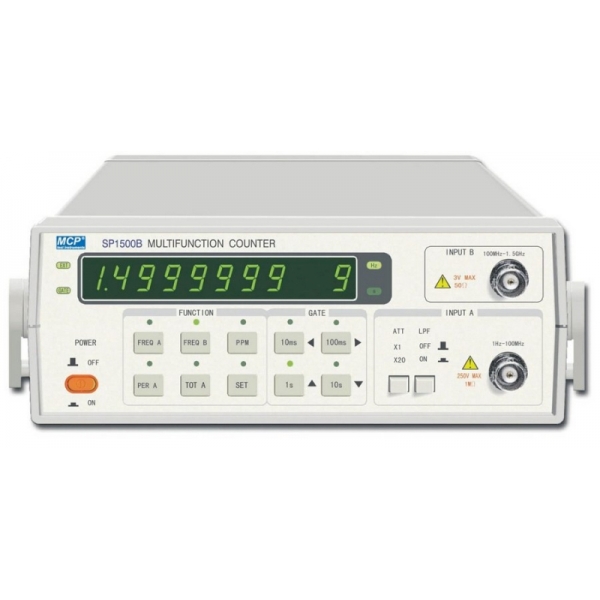 SP1500A 1Hz ~ 1,5GHz frekvenčný čítač MCP