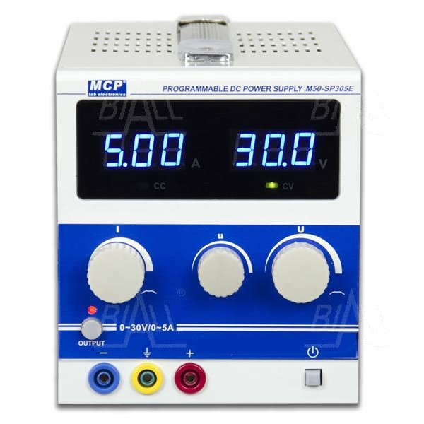 Programovateľný laboratórny napájací zdroj M50-SP305E 30V / 5A DC MCP