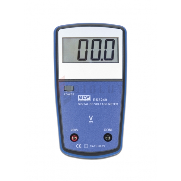 RS3249 digitálny školský jednosmerný voltmeter