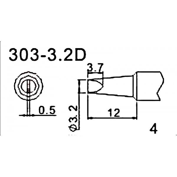 Q305-3,2D RoHS hrot so snímačom pre QUICK303D