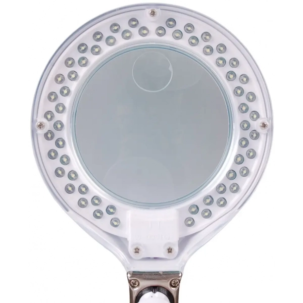 Stolná LED lampa s lupou (96mm) 8093 3D + 12D 5W