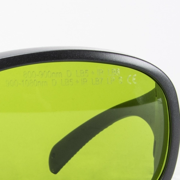 Bezpečnostné okuliare s vláknovým laserom 800 - 1100 nm